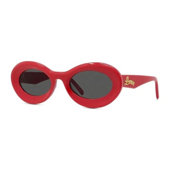 NEW LOEWE SUNGLASSES RED WOMEN EYEWEAR LOEWE LW40110U 66A
